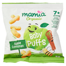 Organic Apple Cinnamon Baby Puffs 12g
